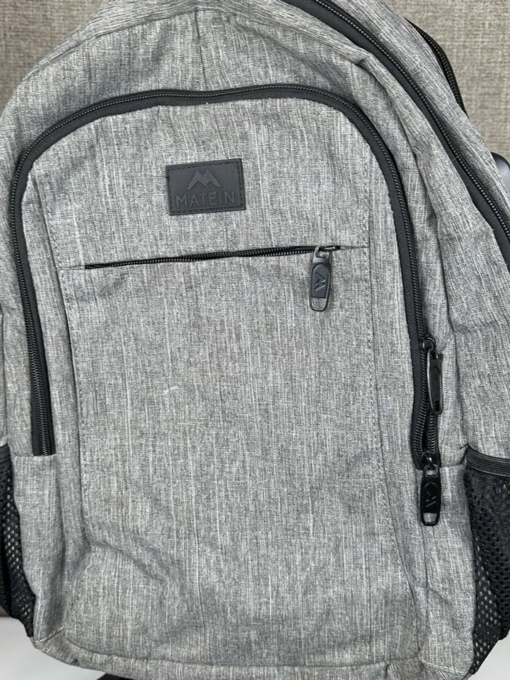 MATEIN Laptop Backpack Anti Theft Charger Bag Travel Charcoal Gray